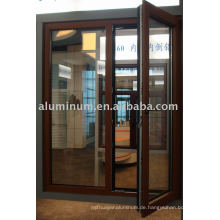 Aluminium- und Holzfenster